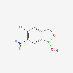 6-Amino-5-chlorobenzo[c][1,2]oxaborol-1(3H)-ol - 