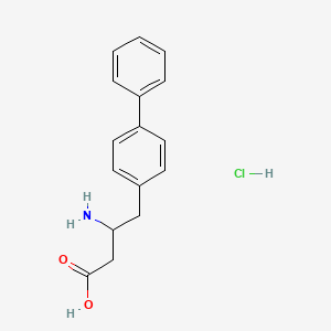 4-([1,1'-Biphenyl]-4-yl)-3-aminobutanoic acid hydrochloride - 