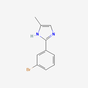 2-(3-bromophenyl)-5-methyl-1H-imidazole - 