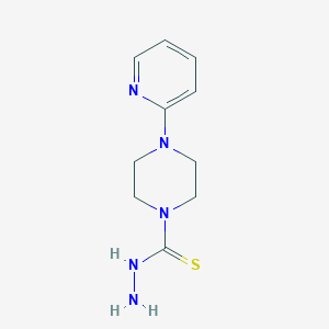 4-(Pyridin-2-yl)piperazine-1-carbothiohydrazide - 