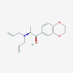 (1R,2S)-2-(Diallylamino)-1-(2,3-dihydrobenzo[b][1,4]dioxin-6-yl)propan-1-ol - 