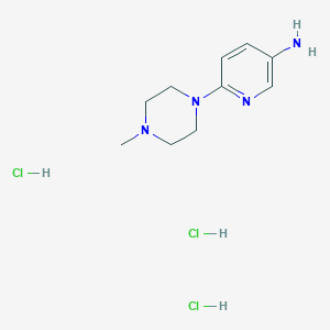 3-Amino-6-(4-methyl-1-piperazinyl)pyridine trihydrochloride - 