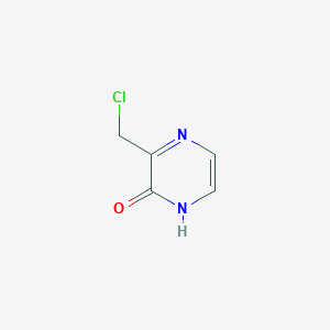 3-(Chloromethyl)pyrazin-2-ol - 