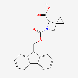 (6S)-5-(9H-fluoren-9-ylmethoxycarbonyl)-5-azaspiro[2.3]hexane-6-carboxylic acid - 