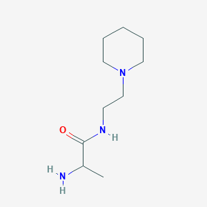 2-Amino-N-(2-(piperidin-1-yl)ethyl)propanamide - 