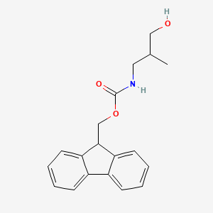 (9H-Fluoren-9-yl)methyl (3-hydroxy-2-methylpropyl)carbamate - 