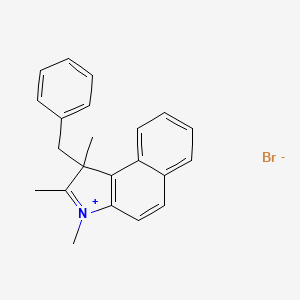 1-Benzyl-1,2,3-trimethyl-1H-benzo[e]indol-3-ium bromide - 