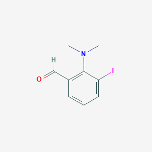 2-(Dimethylamino)-3-iodobenzaldehyde - 