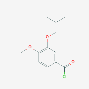 3-iso-Butoxy-4-methoxybenzoyl chloride - 