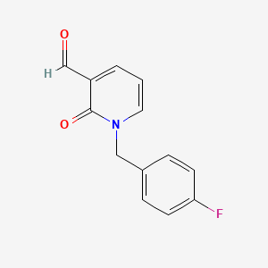 1-(4-Fluorobenzyl)-2-oxo-1,2-dihydropyridine-3-carbaldehyde - 