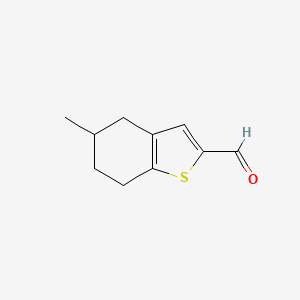 5-Methyl-4,5,6,7-tetrahydrobenzo[b]thiophene-2-carbaldehyde - 