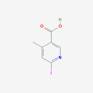 6-Iodo-4-methylnicotinic acid - 
