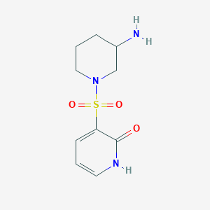3-((3-Aminopiperidin-1-yl)sulfonyl)pyridin-2(1H)-one - 