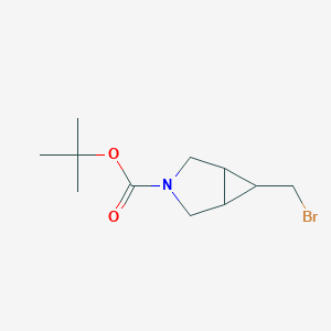tert-Butyl 6-(bromomethyl)-3-azabicyclo[3.1.0]hexane-3-carboxylate - 