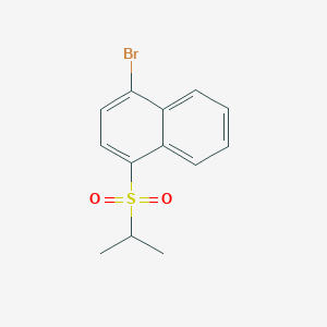 1-Bromo-4-(isopropylsulfonyl)naphthalene - 