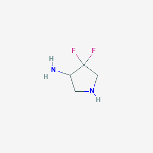 4,4-Difluoropyrrolidin-3-amine - 