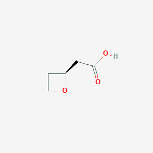 (S)-2-(Oxetan-2-yl)acetic acid - 