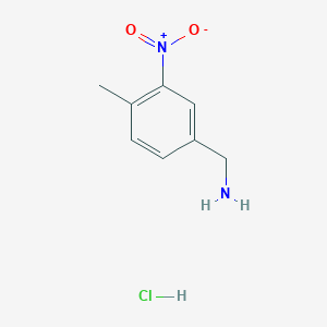 (4-Methyl-3-nitrophenyl)methanamine hydrochloride - 