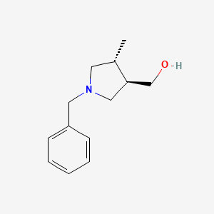 trans-1-Benzyl-4-methylpyrrolidine-3-methanol - 