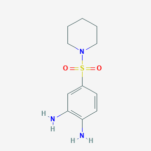 4-(Piperidin-1-ylsulfonyl)benzene-1,2-diamine - 