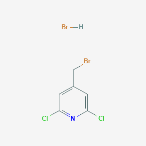 4-(Bromomethyl)-2,6-dichloropyridine hydrobromide - 