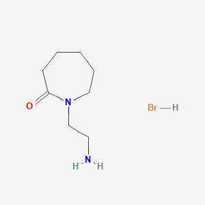 1-(2-Aminoethyl)azepan-2-one hydrobromide - 