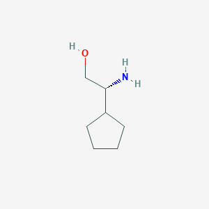 (2R)-2-Amino-2-cyclopentylethan-1-ol - 