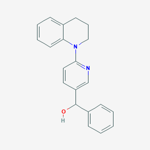 (6-(3,4-Dihydroquinolin-1(2H)-yl)pyridin-3-yl)(phenyl)methanol - 