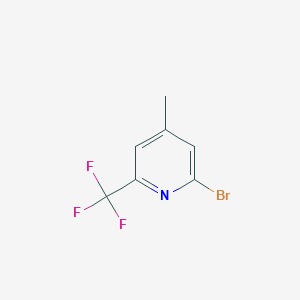 2-Bromo-4-methyl-6-(trifluoromethyl)pyridine - 