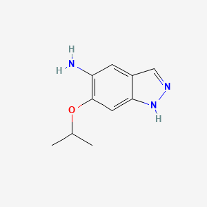6-(propan-2-yloxy)-1H-indazol-5-amine - 