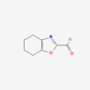 4,5,6,7-Tetrahydrobenzo[d]oxazole-2-carbaldehyde - 