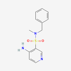 4-amino-N-benzyl-N-methylpyridine-3-sulfonamide - 