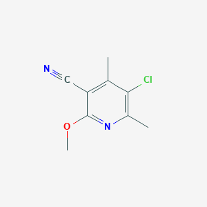 5-Chloro-2-methoxy-4,6-dimethylnicotinonitrile - 