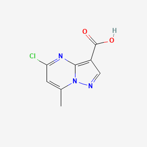 5-Chloro-7-methylpyrazolo[1,5-a]pyrimidine-3-carboxylic acid - 1919821-45-6