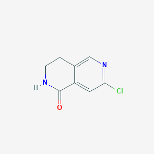 7-Chloro-3,4-dihydro-2,6-naphthyridin-1(2H)-one - 