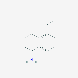 5-Ethyl-1,2,3,4-tetrahydronaphthalen-1-amine - 