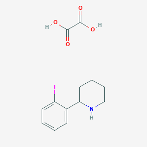 2-(2-Iodophenyl)piperidine oxalate - 