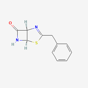 (1R,5R)-3-Benzyl-4-thia-2,6-diazabicyclo[3.2.0]hept-2-en-7-one - 