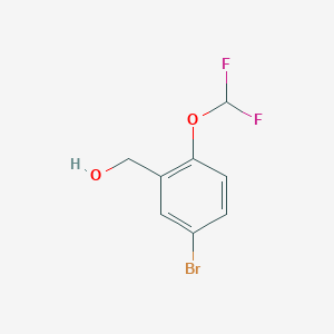 (5-Bromo-2-(difluoromethoxy)phenyl)methanol - 773868-62-5