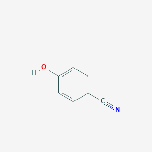 5-(Tert-butyl)-4-hydroxy-2-methylbenzonitrile - 