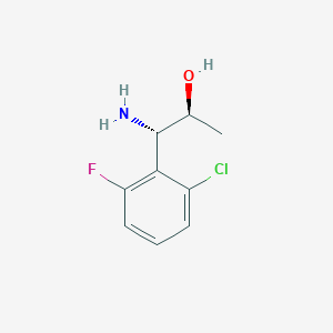 (1S,2S)-1-Amino-1-(2-chloro-6-fluorophenyl)propan-2-OL - 