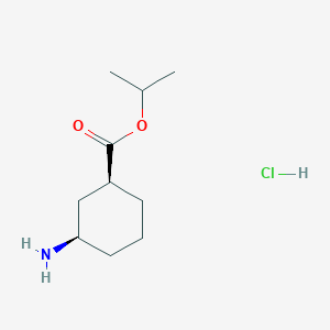 Isopropyl (1S,3R)-3-aminocyclohexane-1-carboxylate hcl - 