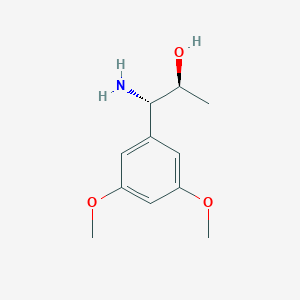 (1S,2S)-1-Amino-1-(3,5-dimethoxyphenyl)propan-2-OL - 