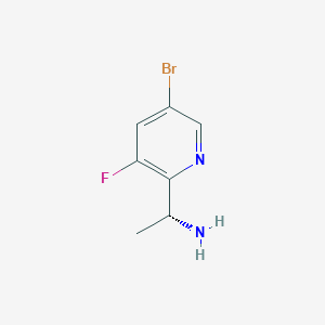 (1r)-1-(5-Bromo-3-fluoro(2-pyridyl))ethylamine - 