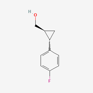 ((1S,2S)-2-(4-fluorophenyl)cyclopropyl)methanol - 