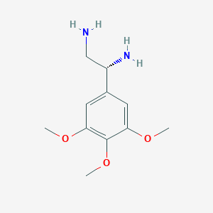 (1R)-1-(3,4,5-Trimethoxyphenyl)ethane-1,2-diamine - 