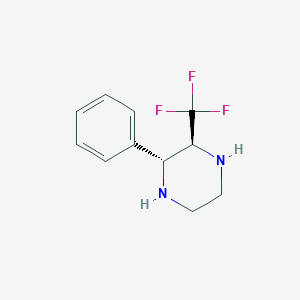 (2R,3S)-2-Phenyl-3-(trifluoromethyl)piperazine - 