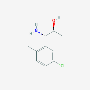 (1S,2S)-1-Amino-1-(5-chloro-2-methylphenyl)propan-2-OL - 