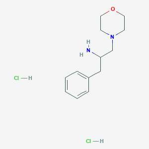 1-Morpholino-3-phenylpropan-2-amine Dihydrochloride - 