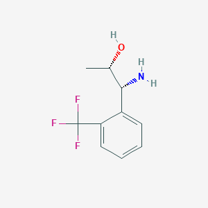 (1R,2S)-1-Amino-1-[2-(trifluoromethyl)phenyl]propan-2-OL - 